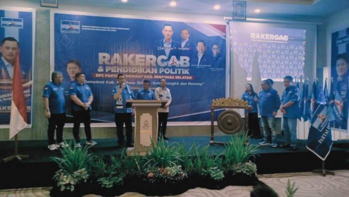 Demokrat Minsel Konsolidasi Lewat Rakercab dan Pendidikan Politik
