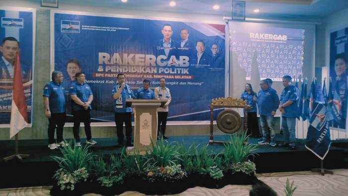 Demokrat Minsel Konsolidasi Lewat Rakercab dan Pendidikan Politik