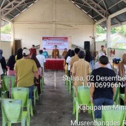 Pemdes Bentenan Indah Gelar Musrembangdes Susun Program Strategis 2026–2027 Lewat Diskusi Terbuka