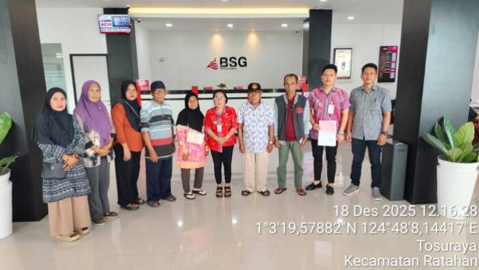 Pemdes Bentenan Indah Salurkan BLT-DD 2025 kepada 6 KPM
