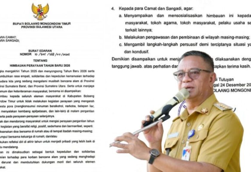 Pemkab Boltim Larang Pesta dan Kembang Api di Malam Tahun Baru, Ini Alasannya