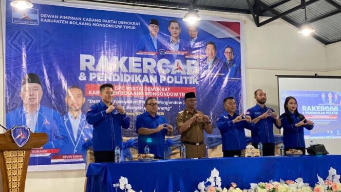 Rakercab Demokrat Boltim Jadi Momentum Konsolidasi dan Penentuan Target Politik