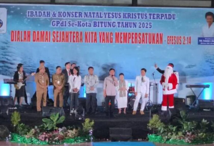 Wapres Gibran ke Sulut, Dorong PSN dan Hadiri Natal Bersama Jemaat GPdI