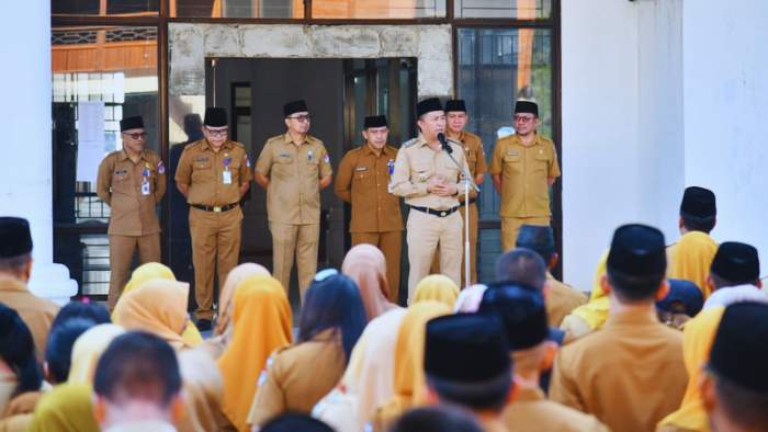 Apel ASN Boltim, Wabup Argo Sumaiku Tekankan Disiplin dan Pelayanan di Tengah Keterbatasan Anggaran