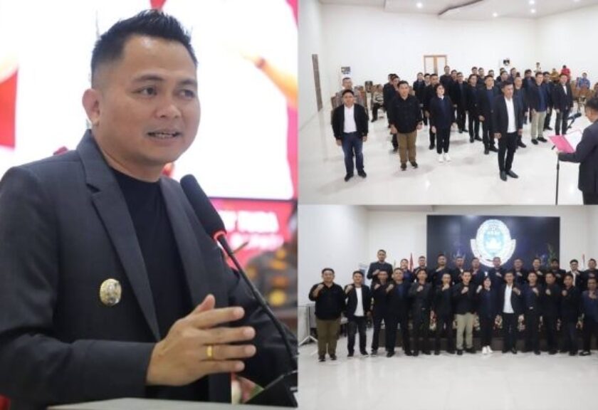 Bupati Mitra Kukuhkan Pengurus PSSI dan Persmitra, Sepak Bola Jadi Fokus Pembinaan Pemuda