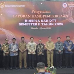 Bupati Oskar Manoppo Hadiri Penyerahan LHP BPK, Tegaskan Komitmen Tata Kelola Keuangan