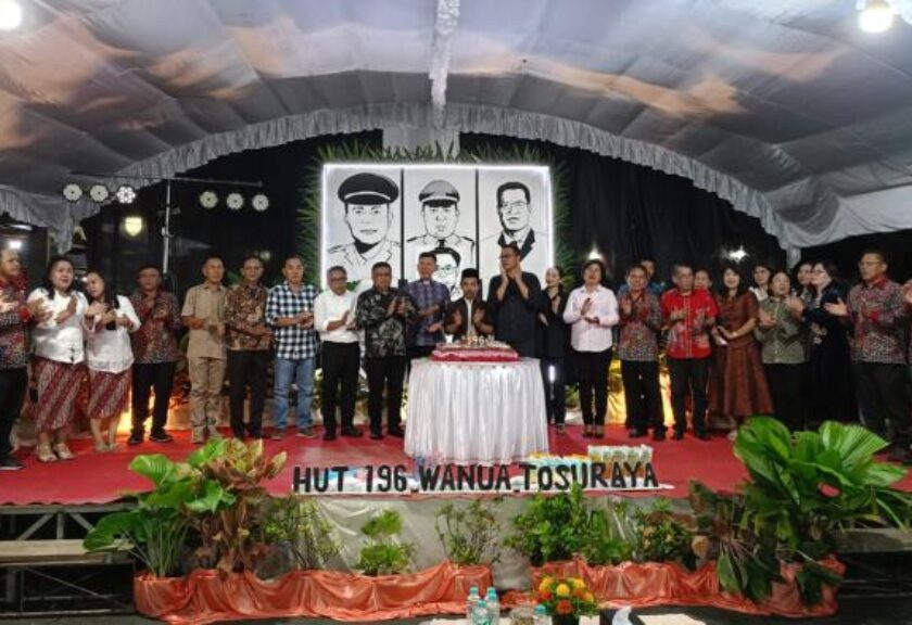 HUT Wanua Tosuraya ke-196 Dirayakan Sederhana, Warga Gelar Jalan Sehat hingga Ibadah Syukur