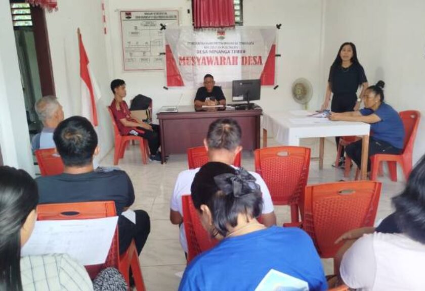 Musdes Minanga Timur Tetapkan RKPDes dan Rancangan APBDes 2026