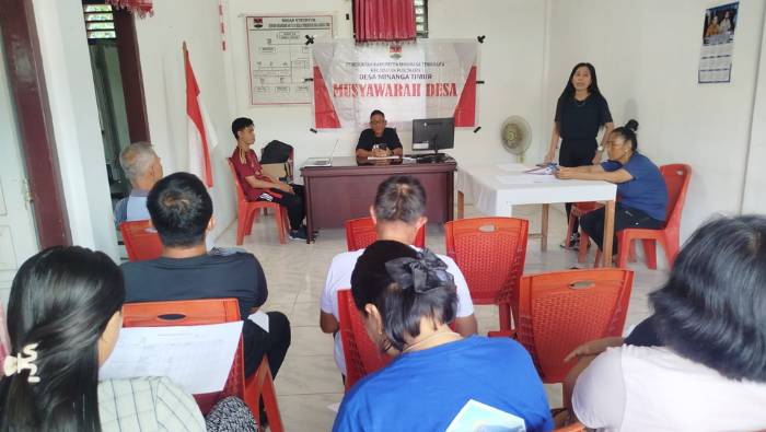 Musdes Minanga Timur Tetapkan RKPDes dan Rancangan APBDes 2026