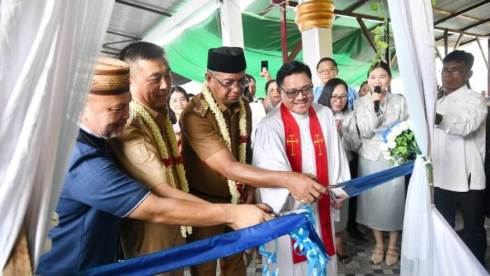 Pastori Baru GMIBM Musafir Kotabunan Diresmikan, Oskar Manoppo Tekankan Persatuan dan Toleransi