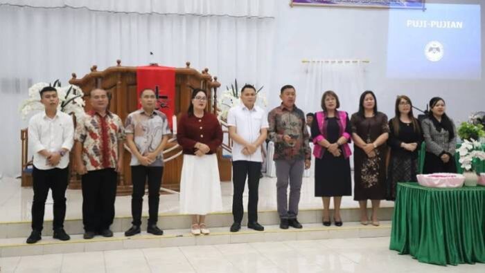Bupati Ronald Kandoli Resmi Dilantik Jadi Ketua Umum PKP Sinode GMIM 2026