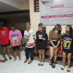 Sembilan Remaja Diamankan Polisi Saat Diduga Hirup Lem di Dermaga Ratatotok