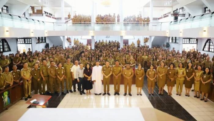 Ibadah Perdana 2026, Bupati Mitra Tekankan Fondasi Iman ASN