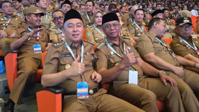 Bupati Oskar Manoppo dan Wabup Argo Sumaiku Hadiri Rakornas 2026, Perkuat Sinergi Pusat-Daerah