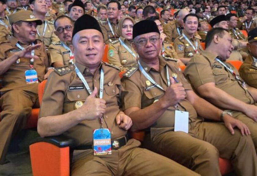Bupati Oskar Manoppo dan Wabup Argo Sumaiku Hadiri Rakornas 2026, Perkuat Sinergi Pusat-Daerah