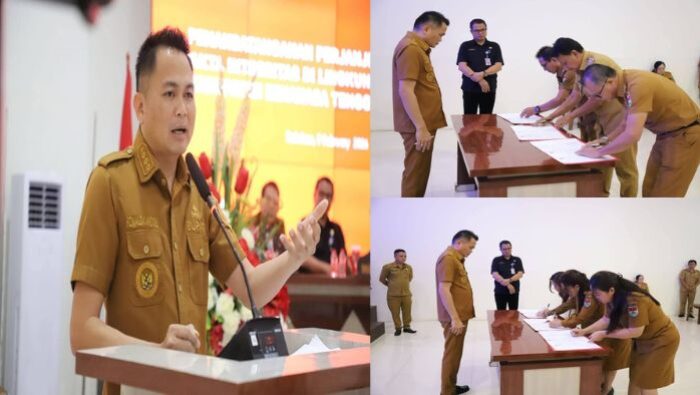 Bupati Ronald Kandoli Tegaskan Pakta Integritas Bukan Formalitas, Tapi Pertaruhan Jabatan