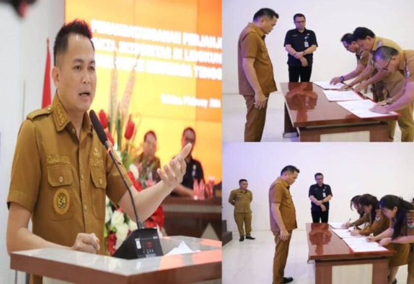 Bupati Ronald Kandoli Tegaskan Pakta Integritas Bukan Formalitas, Tapi Pertaruhan Jabatan