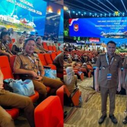 Bupati Ronald Kandoli dan Wakil Bupati Fredy Tuda Hadir di Rakornas Nasional 2026
