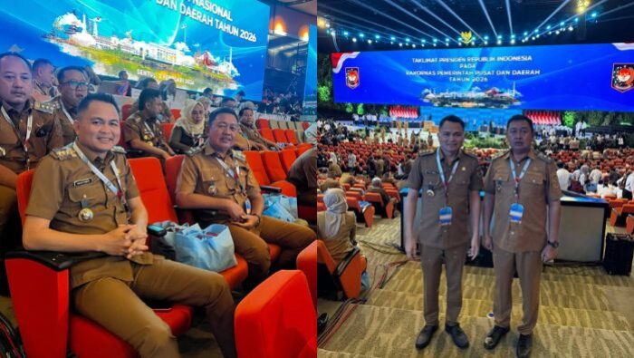 Bupati Ronald Kandoli dan Wakil Bupati Fredy Tuda Hadir di Rakornas Nasional 2026