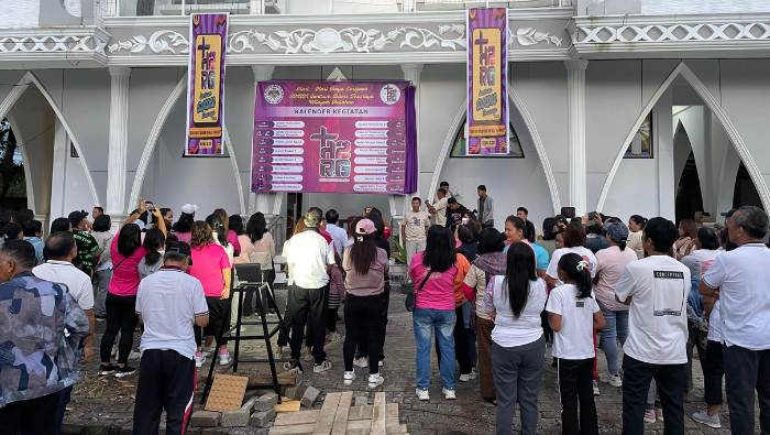 Diawali Ibadah Syukur, Pembukaan H2RG 2026 GMIM Sentrum Dame Berlangsung Meriah