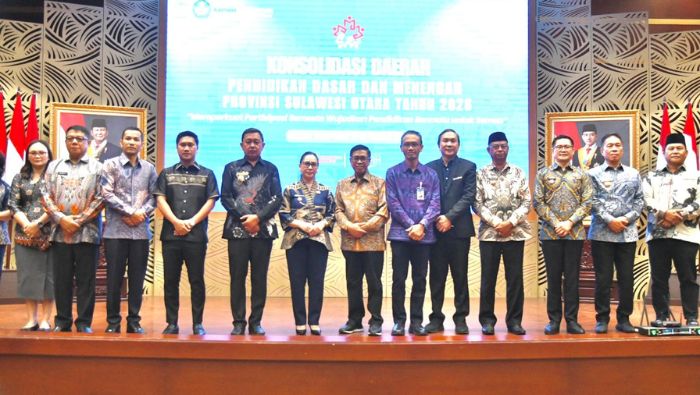 Konsolidasi Pendidikan Sulut 2026, Bupati Oskar Manoppo Tegaskan Komitmen Perkuat SDM