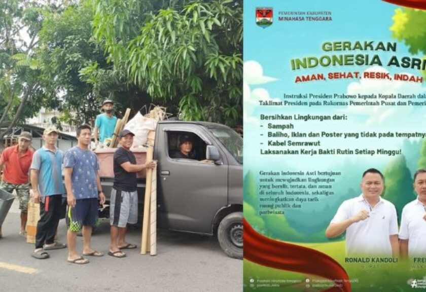 Pemdes Minanga Timur Tunjukkan Aksi Nyata Dukung Gerakan Indonesia ASRI