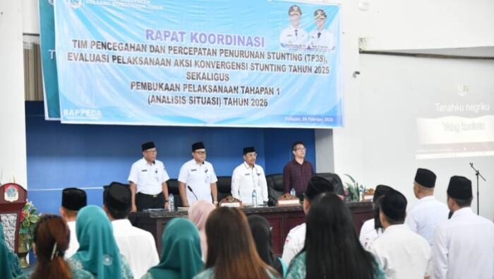 Pemkab Boltim Evaluasi Aksi Konvergensi Stunting 2025, Resmi Mulai Tahapan Analisis Situasi 2026