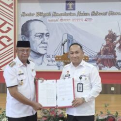 Pemkab Boltim Perkuat Fondasi Hukum Daerah, Teken Kerja Sama Strategis dengan Kanwil Kemenkum Sulut