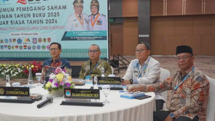 Hadiri RUPS BSG 2025, Bupati Oskar Manoppo Tegaskan Komitmen Boltim Dukung Bank Daerah