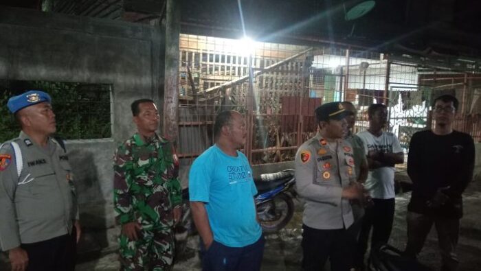 Koramil 03/SB Gelar Patroli Gabungan, Jaga Kamtibmas Selama Ramadhan
