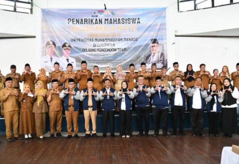 Wabup Argo Sumaiku Apresiasi Kontribusi Mahasiswa KKN Universitas Muhammadiyah Manado