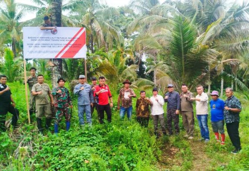 Bakamla RI Bangun Sistem Keamanan Maritim NMSS di Minahasa Selatan