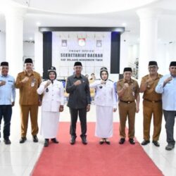Bupati Oskar Manoppo Lantik Pj Sangadi Bulawan dan Modayag III