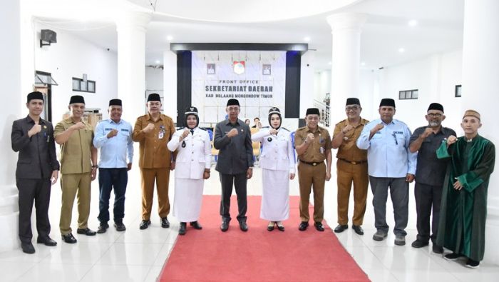 Bupati Oskar Manoppo Lantik Pj Sangadi Bulawan dan Modayag III