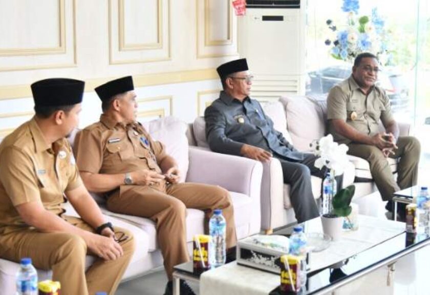 Bupati Oskar Manoppo Terima Kunjungan BPN Sulut, Bahas Percepatan Sertifikasi Tanah