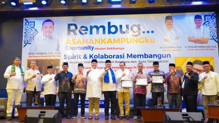 Bupati Baharuddin Perkuat Kolaborasi di Silaturahmi ASAHANKAMPUNGku Community Medan