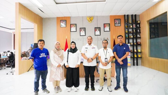 Bupati Baharuddin Terima Audiensi PT Pasifik Satelit Nusantara Bahas Peningkatan Konektivitas Internet Daerah