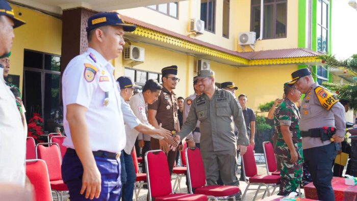 Menyambut Hari Raya Idulfitri 1447 H, Bupati Bersama Polres Batu Bara Gelar Apel Pasukan Operasi Ketupat 2026