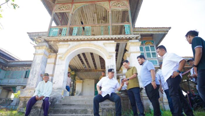 Bupati Baharuddin Dorong Revitalisasi Istana Niat Lima Laras sebagai Warisan Budaya Daerah