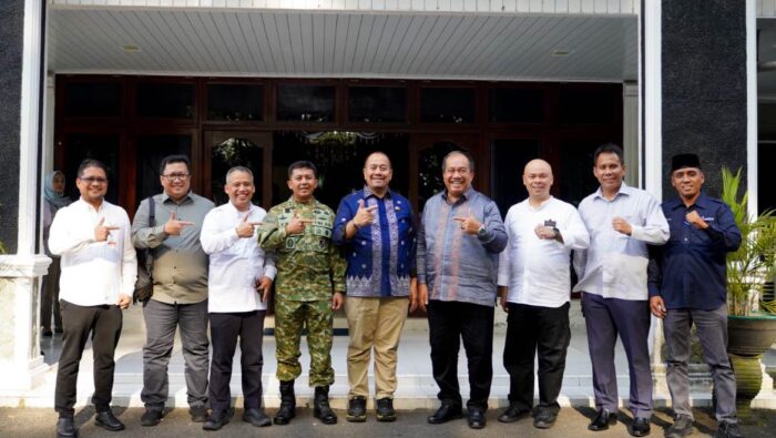 Bupati Baharuddin Perkuat Sinergi Pembangunan Daerah Bersama Bupati Asahan dan Dirut Bank Sumut