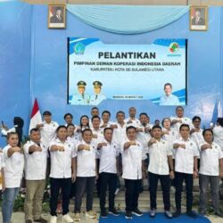 Pengurus Dekopinda Minahasa Tenggara 2026-2030 Resmi Dilantik di Graha Gubernuran Sulut