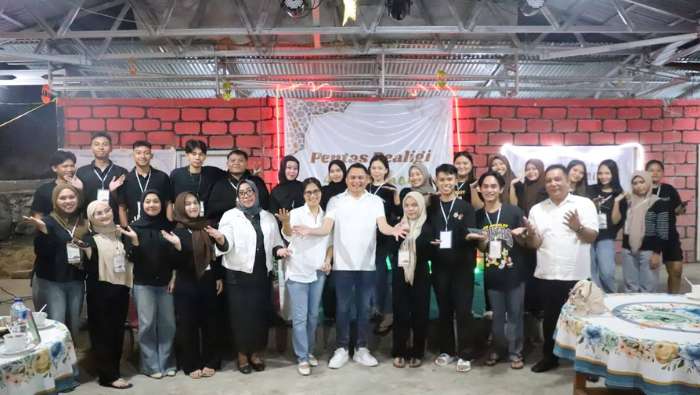 Bupati Ronald Kandoli Apresiasi Kreativitas Pemuda Masjid Tababo Raya Kelola Cafe Ramadhan