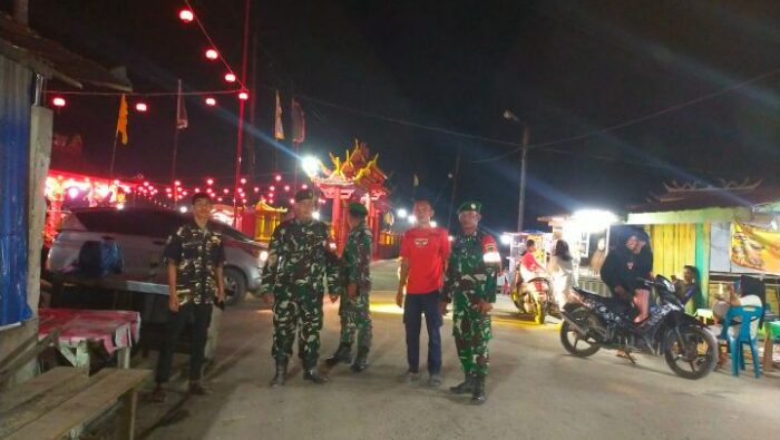 Perkuat Sinergi Keamanan, Koramil 02/TL Gelar Patroli Gabungan di Tanjung Leidong