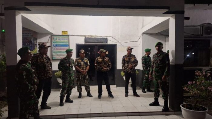 Koramil 05/BD Gelar Patroli Malam Bersama FKPPI di Aek Natas