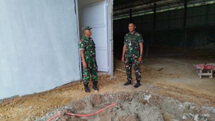 Danramil 06/MB Tinjau Pembangunan KDKMP di Sumber Mulyo