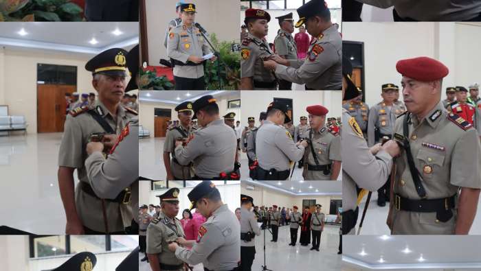 Sertijab Pejabat Utama Polres Mitra, Kapolres Tekankan Stabilitas Kamtibmas Jelang Idul Fitri