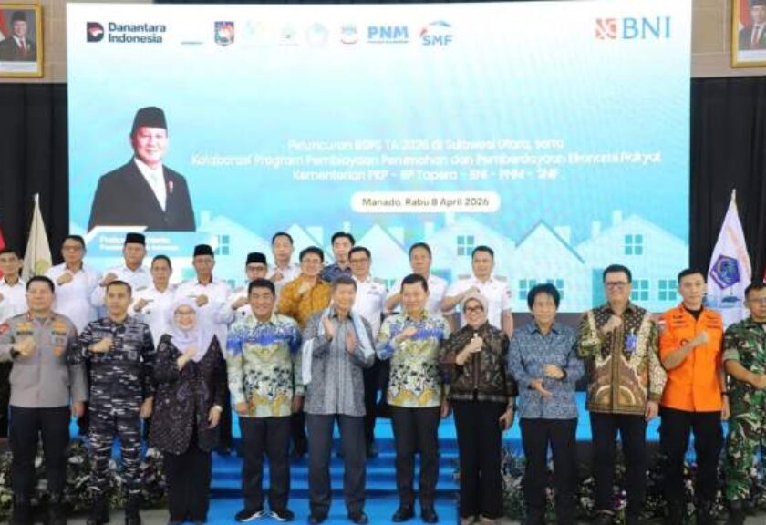 Bupati Ronald Kandoli Hadiri Peluncuran BSPS 2026, Perumahan Jadi Prioritas Nasional