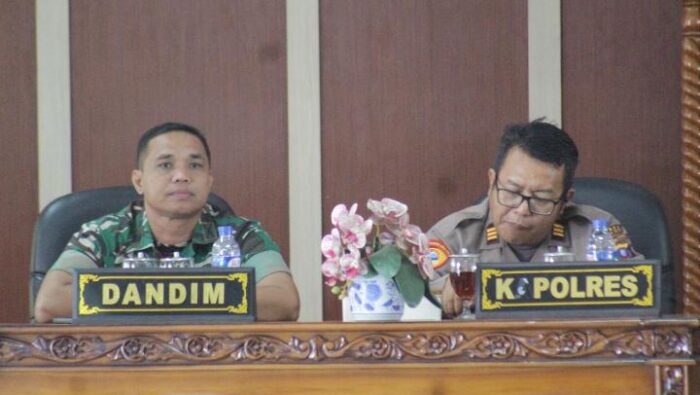 Hadiri Paripurna DPRD, Kodim 0209/LB Perkuat Sinergi Dukung Pembangunan Daerah