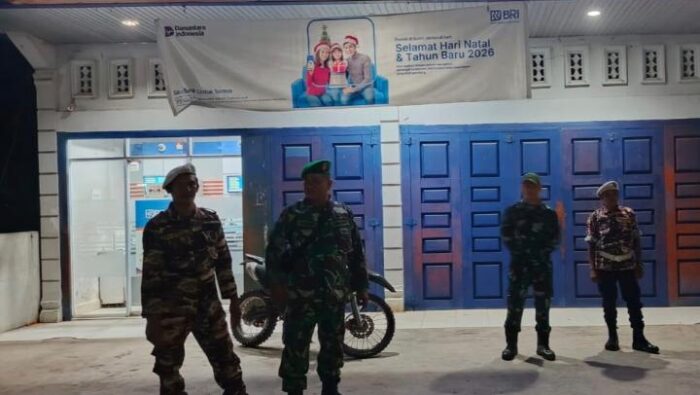 Jaga Stabilitas Wilayah, Koramil 04/Labuhanbilik Bersama FKPPI Laksanakan Patroli Gabungan