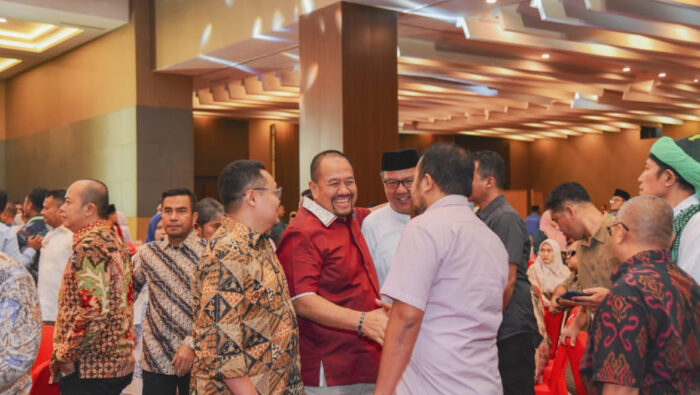 Perkuat Kebersamaan dan Silaturahmi, Bupati Baharuddin Hadiri Halalbihalal